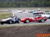 PremiÃ¤rtÃ¤vling fÃ¶r Swedish Racing League i Anderstorp. VÃ¤xlande vÃ¤der med regnskurar.