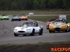 PremiÃ¤rtÃ¤vling fÃ¶r Swedish Racing League i Anderstorp. VÃ¤xlande vÃ¤der med regnskurar.