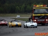 PremiÃ¤rtÃ¤vling fÃ¶r Swedish Racing League i Anderstorp. VÃ¤xlande vÃ¤der med regnskurar.