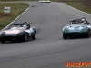 PremiÃ¤rtÃ¤vling fÃ¶r Swedish Racing League i Anderstorp. VÃ¤xlande vÃ¤der med regnskurar.