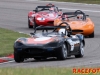 PremiÃ¤rtÃ¤vling fÃ¶r Swedish Racing League i Anderstorp. VÃ¤xlande vÃ¤der med regnskurar.