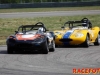 PremiÃ¤rtÃ¤vling fÃ¶r Swedish Racing League i Anderstorp. VÃ¤xlande vÃ¤der med regnskurar.