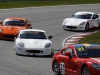 Porsche & Ginetta på Ring Knutstorp